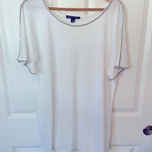 Fun bling t-shirt for dressy casual!